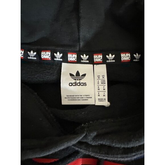 Adidas Mens Run DMC Hollis Crew Hoodie Size M - Picture 3 of 3
